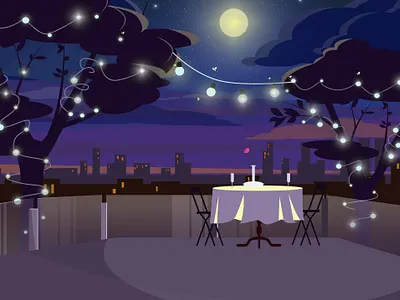 Date Night design illustration