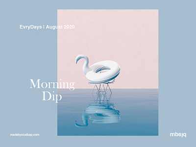 Morning Dip art cinema 4d cinema4d octane octanerender surrealism