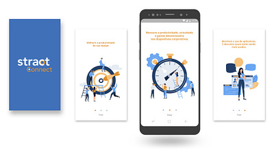 Splash screens - illustrations