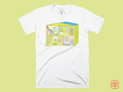 Play at Home cottonbureau illustration illustration design illustrator playathome shirtdesign stayathome