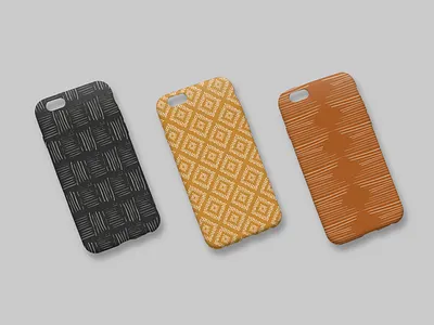 iPhone Case Mockup illustration iphone pattern product design