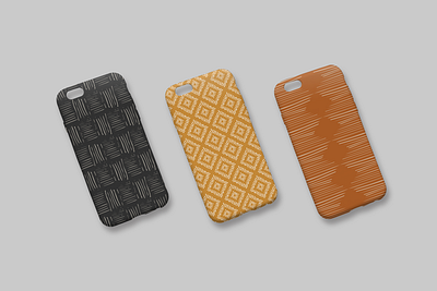 iPhone Case Mockup illustration iphone pattern product design