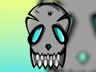 SkullArtboard 1 3x esportlogo illustraion logo mascot mascotlogo