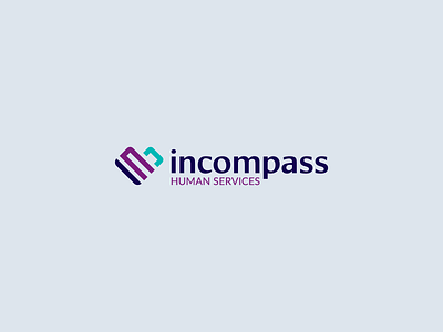 incompass brand identity branding healthcare logo logodesign nonprofit