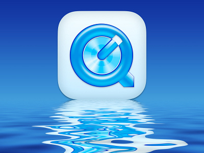 QuickTime Player Big Sur Style big sur branding design icns icon mac os 11 player quicktime sketch sketchapp skeumorphism vector