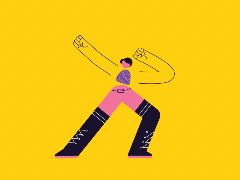 Modular - Animation after effects animation character illustration motion