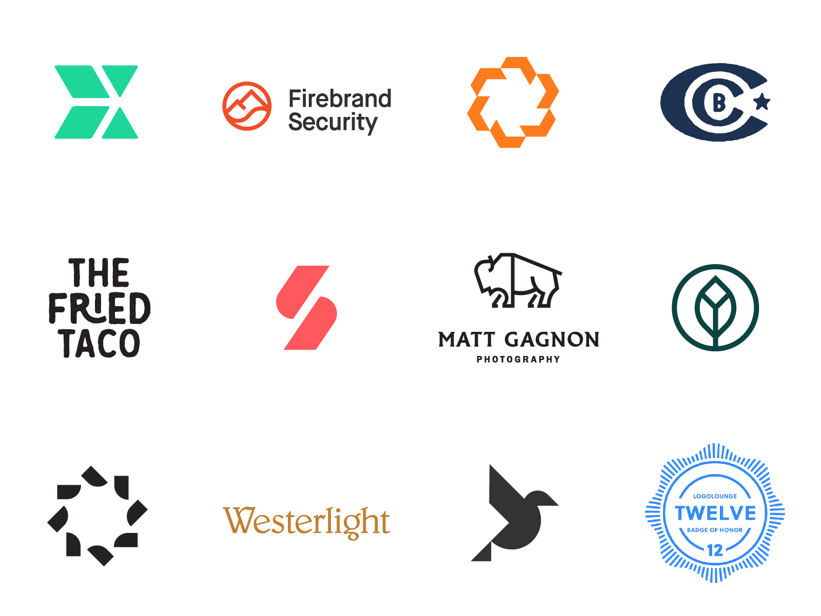 Example of Logo Lounge Book 12 Selections