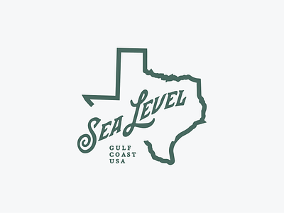 Sea Level Apparel branding logo outdoors