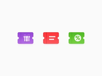 Coupon Icons coupon discount coupon gift box gift certificate mac icon macos icon osx icon note operating system icon os icon realistic icon app icon sandor shopping voucher skeu icon skeuomorph icon skeuomorphism icon user interface icon ui icon gui voucher