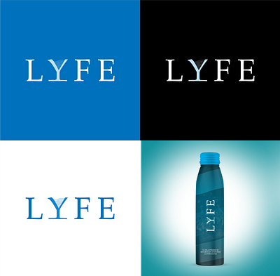 LYFE brand identity branding design identity illustration illustrator logo photoshop typography vector