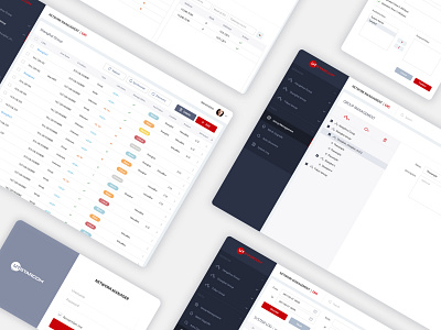 Dashboard Overview dashboad dashboard ui platform uiux web desgin