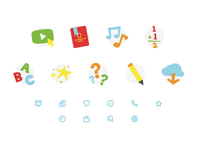 HeidiSongs - Icons/Illustrations design graphic design iconography icons illustration vector