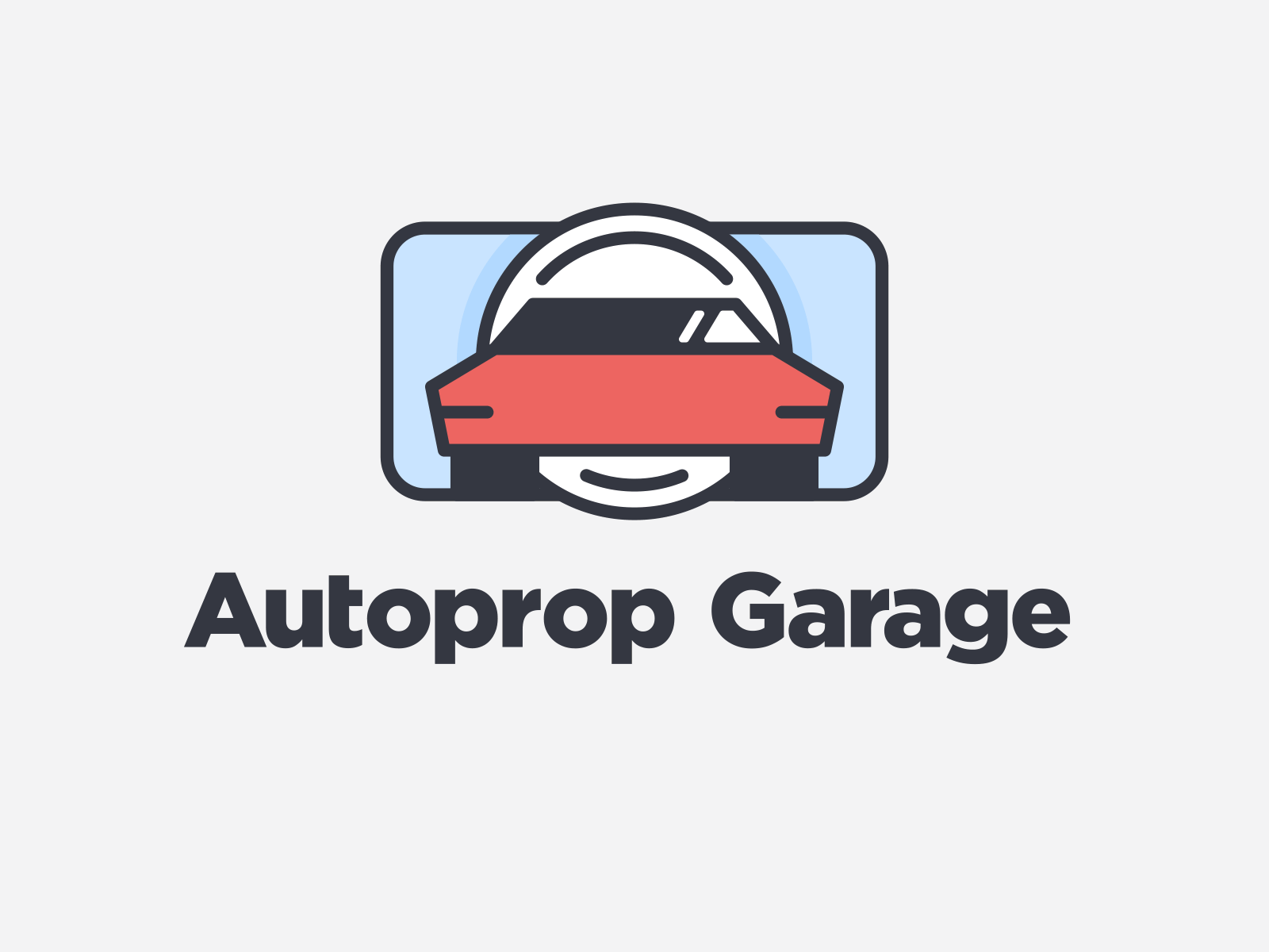 Autoprop Logo camera car graphic logo vector