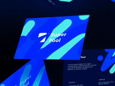 Card Business blue branding business card card card art card design card game card template cards cards ui design logo typography