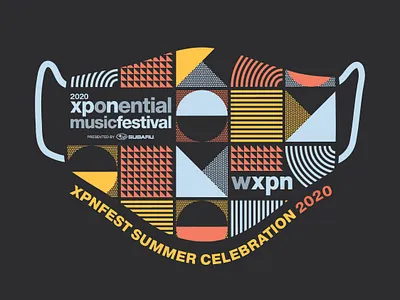 XPoNential Music Festival 2020 T-Shirt Design branding design graphic design illustration illustration design logo vector