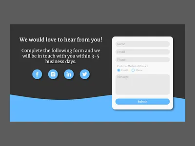 Daily UI Challenge. Day 028/100 contact contact form contact page contact us contact us page daily 100 challenge daily ui feedback feedback form figma form form design form field forms user interface user interface design