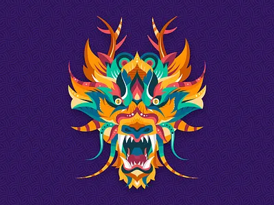 The Myth abstract adobe creature design dragon dribbble follow graphicdesign illustration mythology shot vector