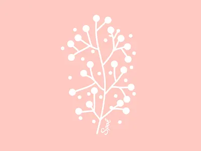 Spot logo art beautiful brand brandidentity business card card clothing creator design graphics art identity label logo logo design logo design concept mark nature painting spot unique