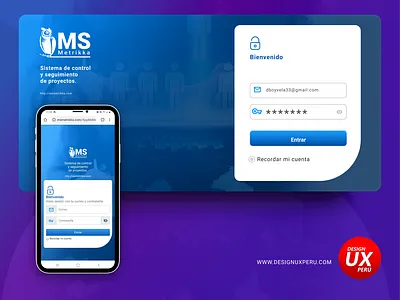 APLICACIÓN WEB PARA LA GESTIÓN DE PROYECTOS. app brand branding design designux flatdesign material design ux vector web design website website design