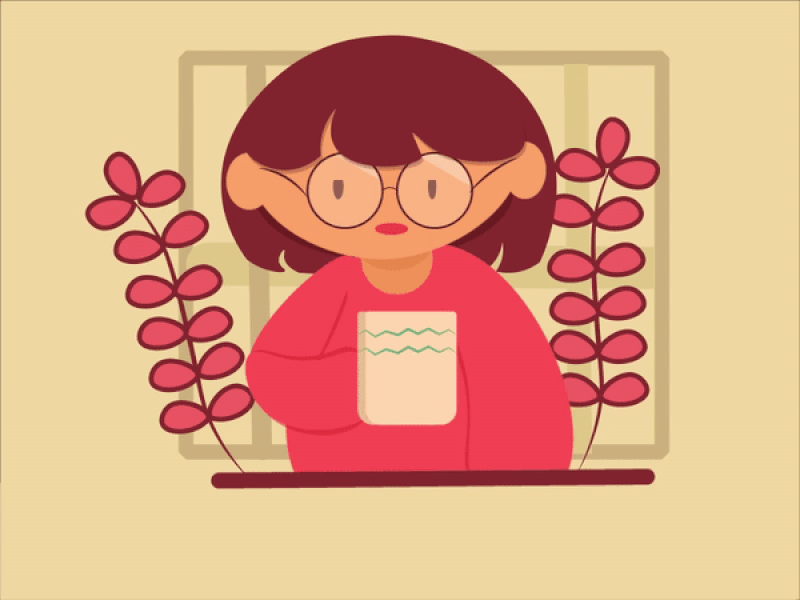 peaceful afternoon art design flat graphics design icon illustration illustrator logo motion design vector