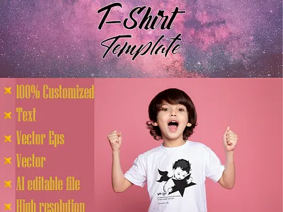 t shirt template art artistic child clean color concept creative illustration kids t shirt quotes t shirt t shirt template template typography vector