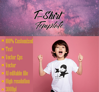t shirt template art artistic child clean color concept creative illustration kids t shirt quotes t shirt t shirt template template typography vector