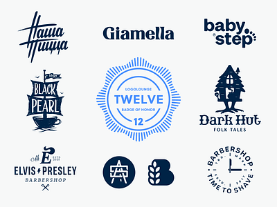Logolounge 12 emblem icon lettering letters logo logodesign logotype monogram sign symbol