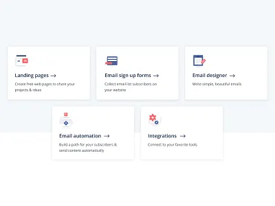 Feature list feature list features page marketing design