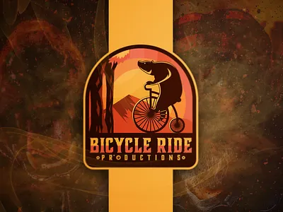 Bicycle Ride bear bear logo bears branding design designs games illustration logo ride logo typography vector