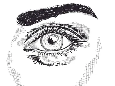 now you see line art design illustration illustrator vector vectorart