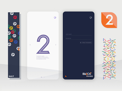 Block-squared UI&Animation Design animation app brand brand design branding icon interaction interaction design ui uidesign uiux ux ui vector