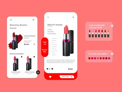 lipstick web design
