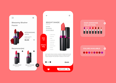 lipstick web design