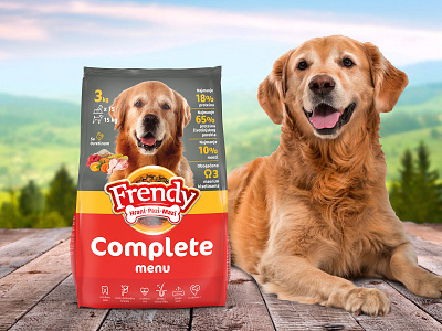 Dog food Mockup 3d modeling 3dsmax coronarender graphic design mockup