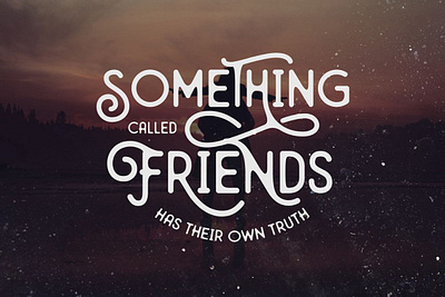Mirandah - Monoline Font digitalart font retrofont typography vintagefont
