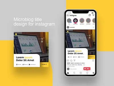 Microblog title design