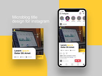 Microblog title design