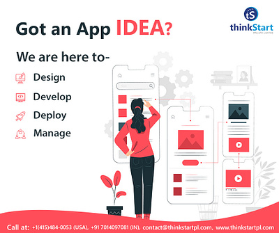 Mobile App Development - ThinkStart android app app app design app development app development company application california developement developer development agency idea ios app development it services losangeles mobile app mobile app development uiux usa