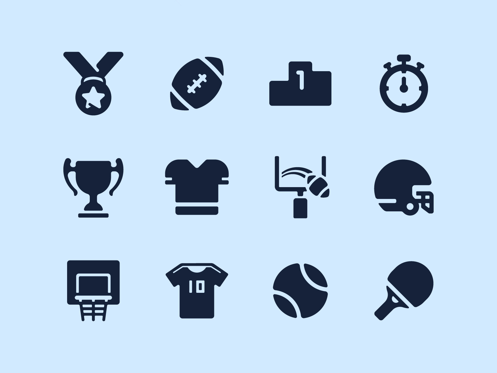 Example of Clean Custom Icon Design