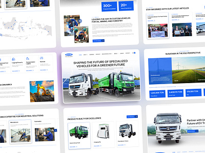 Heavy Equipment Website Design adobe photoshop adobexd branding design graphic design illustration logo ui ux vector