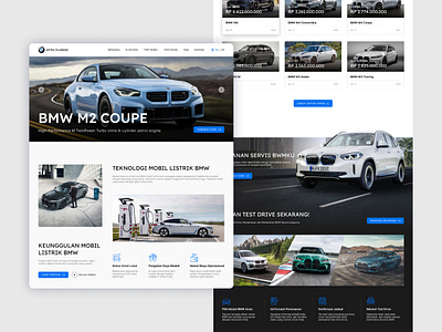 Luxury Car Website Design, Elevating the BMW Experience Online adobe photoshop adobexd bmw website branding car website inspiration design graphic design illustration logo ui ux vector website car website design website designer