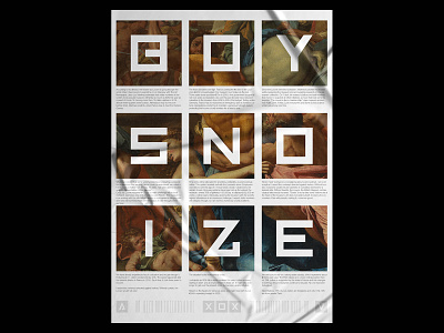 Boys Noize Poster a poster every day collage collage art daily poster design gradient graphic graphic design old poster poster a day poster design posters print print design printing printmaking prints template typography