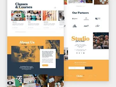 Website Redesign Concept adobe xd concept homepage web design website
