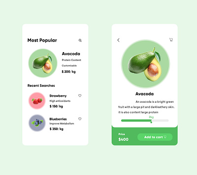 Fruits UI App