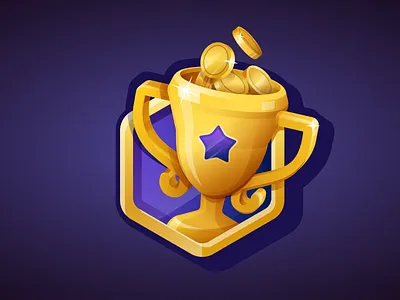 Competition icon design award champion championship competition cup game ui gameicon gold icon design illustration tournaments trophy vector winner