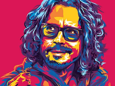 Chris Cornell audioslave chris cornell grunge illustration illustrator music rock rock and roll rock music soundgarden vector vector art vector illustration