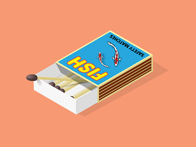 Matchbox art adobe illustrator design graphic art illustration matchbox vector