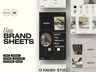 HAUS | Brand Sheets