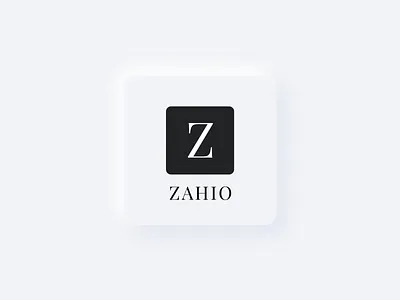 ZAHIO Task Management System branding illustration logo minimalist user experience