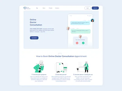 Online Doctor app blue design doctor doctor app doctor appointment doctors hospital illustration logo medical ui uiux vector web white
